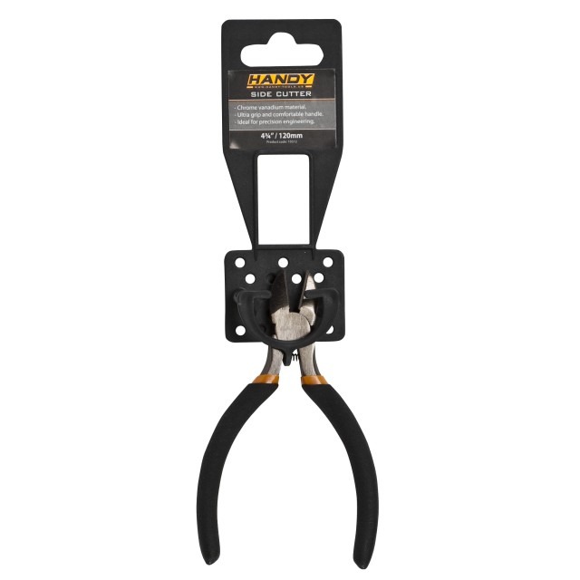 Cleste cu cioc oblic, maner cauciucat 115 mm [3]