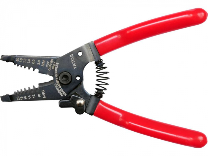 CLESTE DECABLATOR 160MM, 0.8-2.6MM YATO [2]