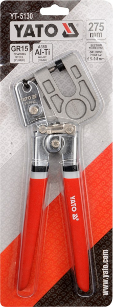 Cleste imbinare elemente din tabla YATO, 275mm [2]