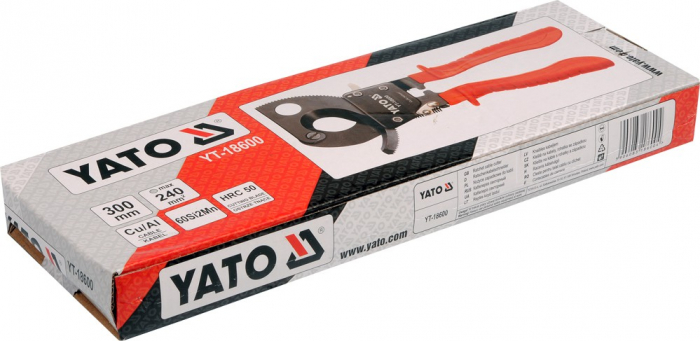 Cleste pentru cabluri Cu-Al YATO 17.5-22mm [2]