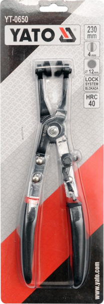 Cleste pentru sigurante furtun YATO, 230mm [2]