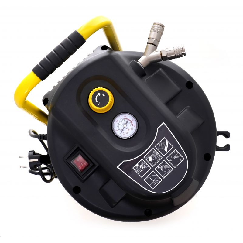 Compresor de aer fara ulei KRAFT&DELE 50L 10bar 230V 1500W 2CP 4000rpm 240 l/min KD1418 [8]