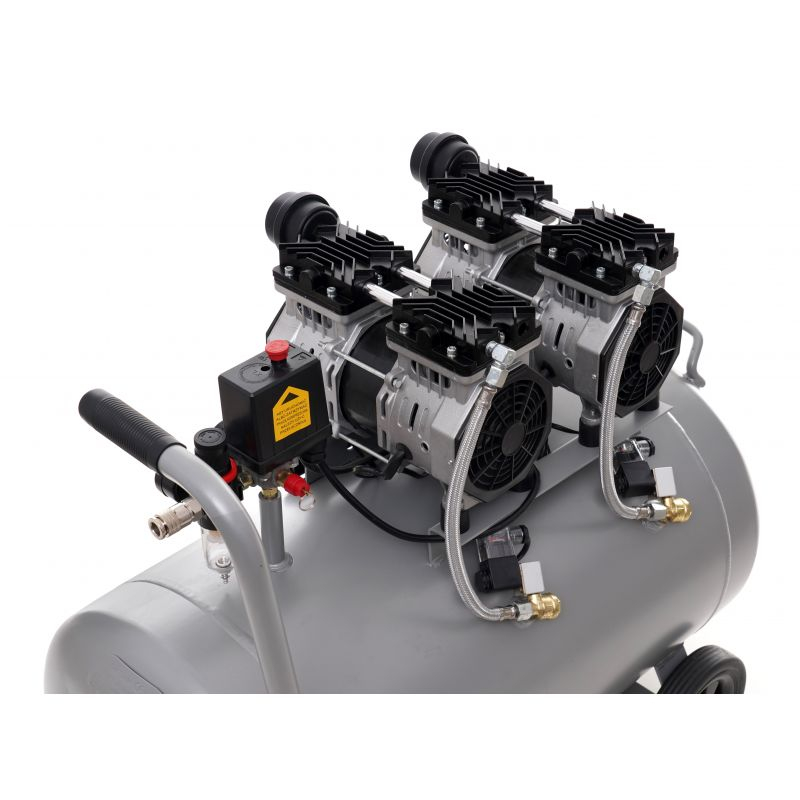 Compresor de aer fara ulei KRAFT&DELE 100L 8bar 230V 2 x 1500W 1440rpm 290 l/min KD1398 [6]
