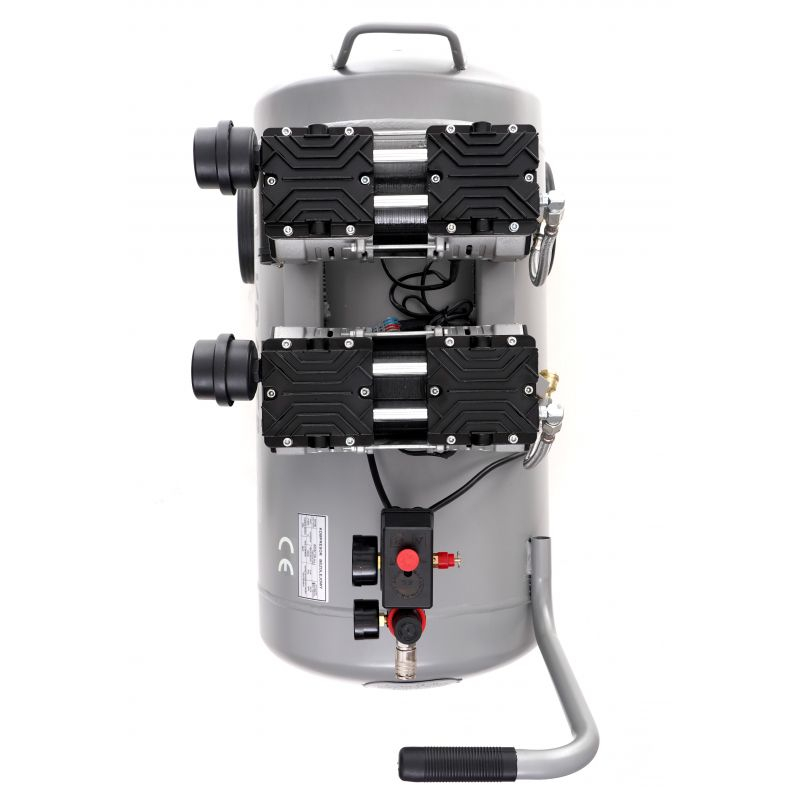 Compresor de aer fara ulei KRAFT&DELE 100L 8bar 230V 2 x 1500W 1440rpm 290 l/min KD1398 [12]