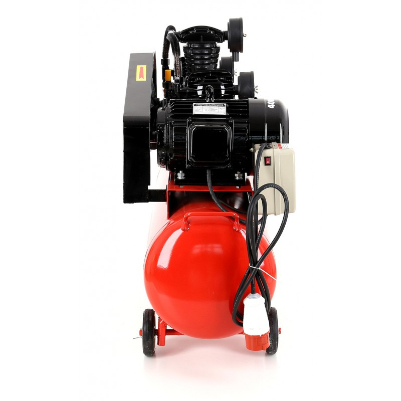 Compresor de aer KRAFT&DELE 100L 8bar 400V 3 Pistoane 4.1kW 5.6CP 305 l/min KD405 [7]
