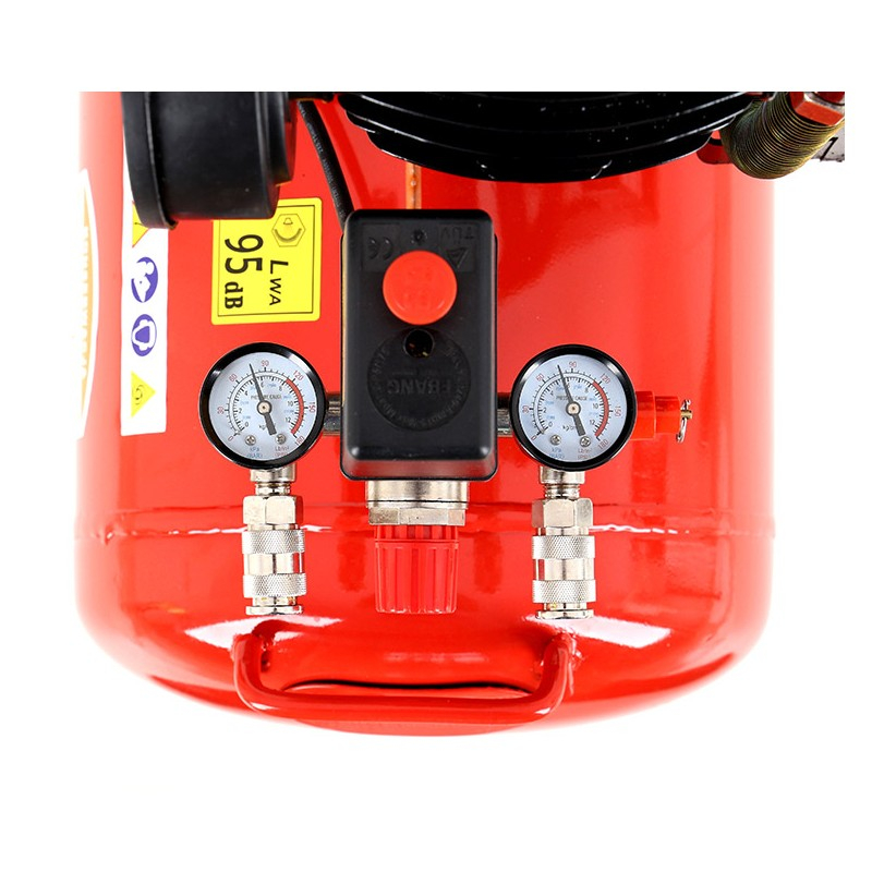 Compresor de aer KRAFT&DELE 100L 8bar 400V 3 Pistoane 4.1kW 5.6CP 305 l/min KD405 [13]