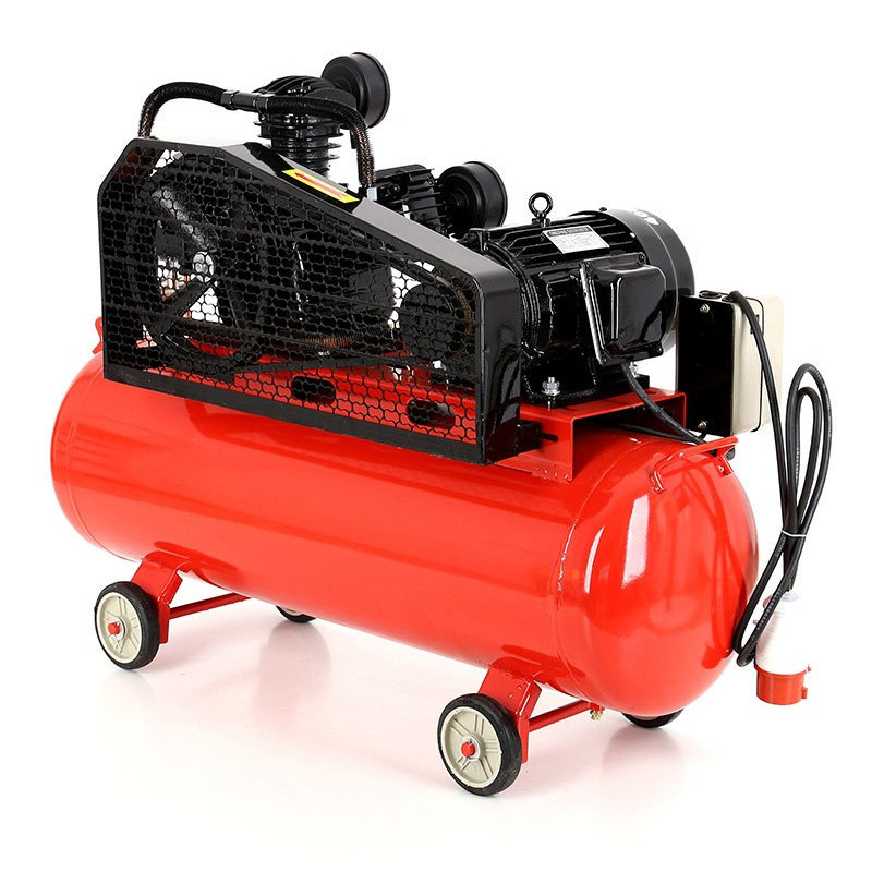 Compresor de aer KRAFT&DELE 100L 8bar 400V 3 Pistoane 4.1kW 5.6CP 305 l/min KD405 [6]