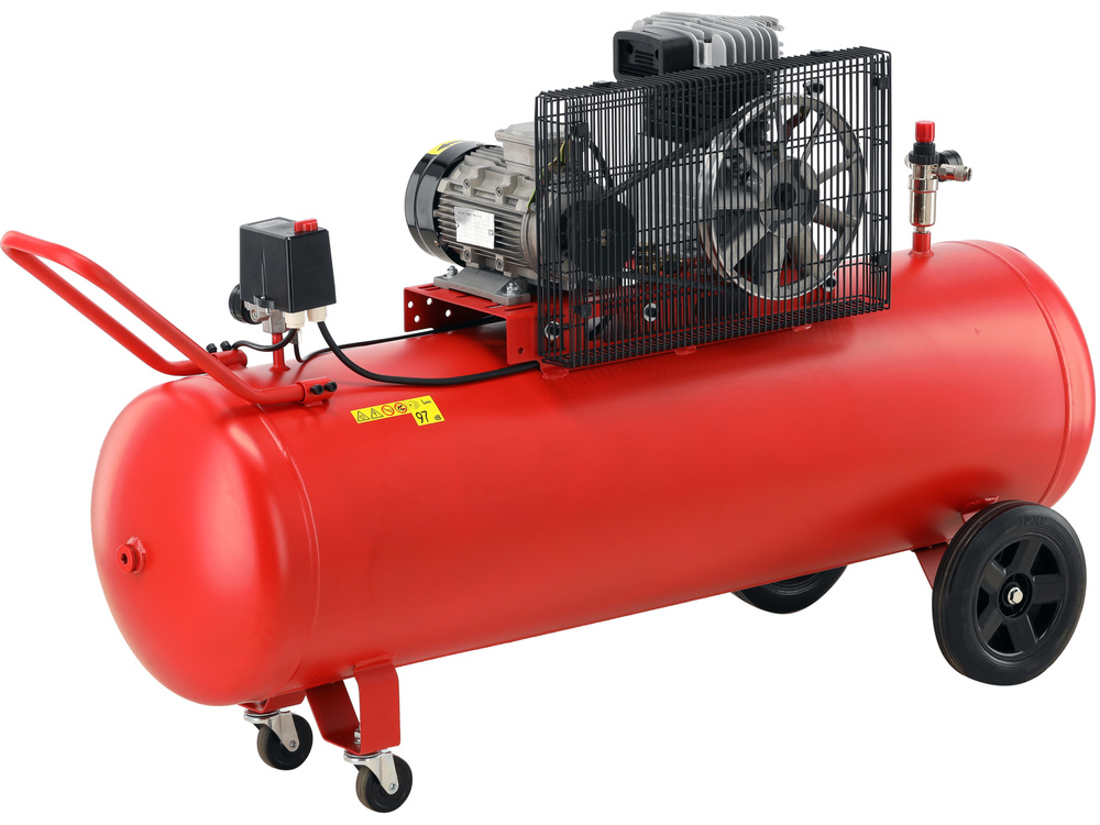 Compresor de Aer YATO 200L 10bar 2200W 400V 3CP 360 l/min [3]