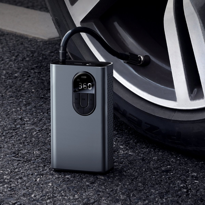 Mini compresor auto BASEUS Energy Source 54W 5V / 2.4A 7500mAh CRCQB02-0A [10]