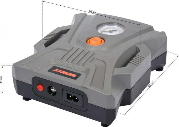 Compresor auto cu manometru STHOR 12V 120W [4]