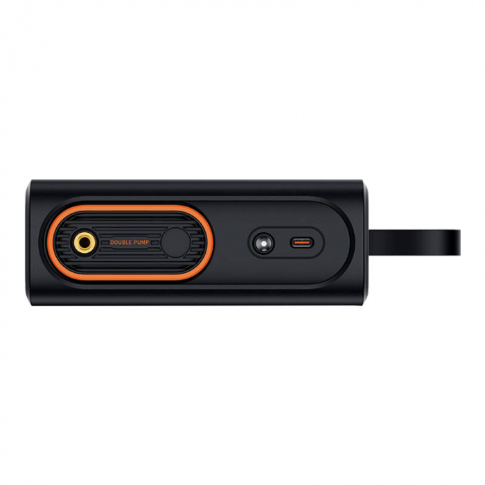 Compresor portabil Baseus Mega EnergyPump Series, 2 cilindri 6000 mAh cu lanterna CRNL060001 [8]