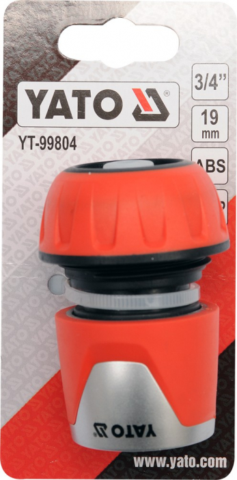 Conector rapid YATO functie oprire 3/4 Inch ABS [2]