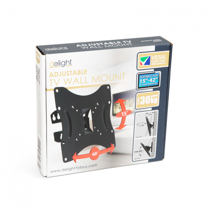 Consola de perete pt. TV LCD- rabatabila - Sarcina admisa: 30 kg [2]
