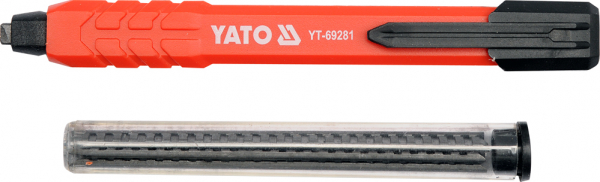 Creion de tamplarie zidarie yato, mecanic, cu rezerve, 130mm