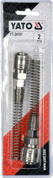 Cuplaj pentru furtun YATO, 6X10mm, mama, 2buc [2]