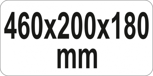 Cutie metalica YATO, pentru scule, 460X200X180mm [3]