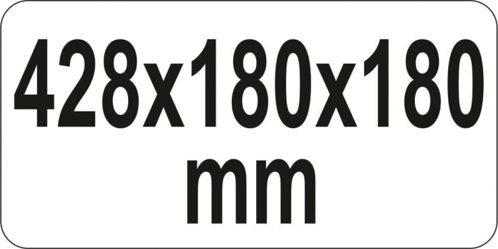 Cutie metalica YATO, pentru scule, 428X180X180mm [2]