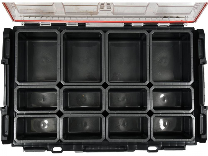 Cutie organizatoare ermetica YATO XL 585x387x131mm 12 compartimente [3]