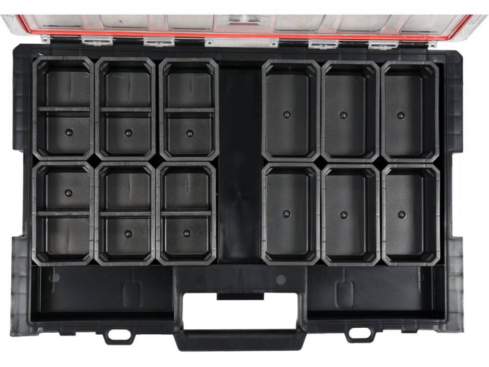 Cutie organizatoare ermetica YATO L 531x379x77mm 12 compartimente [3]