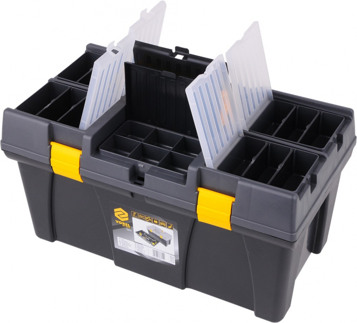 Cutie scule cu organizatoare VOREL 26 Inch/65 cm PVC [3]
