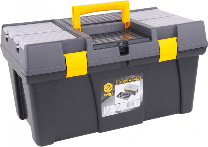 Cutie scule cu organizatoare VOREL 26 Inch/65 cm PVC [2]