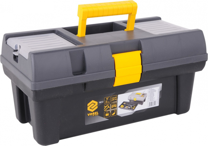 Cutie scule cu organizatoare VOREL 16 Inch/40 cm PVC [2]