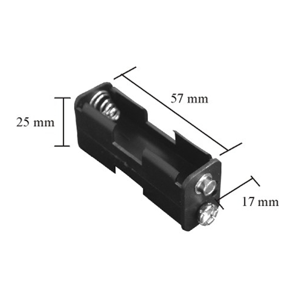 Cutii si carcase pt baterii2 buc. AA (baterie creion)cu mufa de conectare de tip baterie de [3]