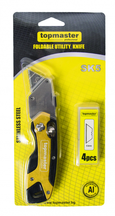 Cutter multifunctional Aluminiu , lame trapezoidale TMP Top Master Pro [2]