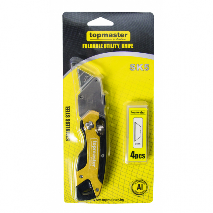 Cutter multifunctional Aluminiu , lame trapezoidale TMP Top Master Pro [4]