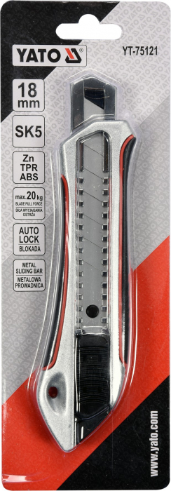 Cutter metalic YATO 18mm SK5 AUTO-LOCK [3]
