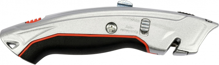 Cutter profesional YATO lama trapezoidala retractabila 3 lame rezerva 61x33mm [2]