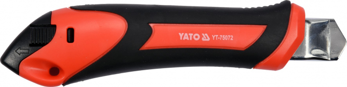 Cutter universal YATO 18mm SK5 AUTO-LOCK ABS/TPR [2]