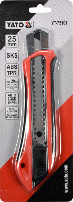 Cutter universal YATO 25mm SK5 AUTO-LOCK ABS [3]