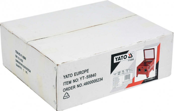 Cuva pentru sablare YATO 8.2bar 90L 585x490x490mm [6]