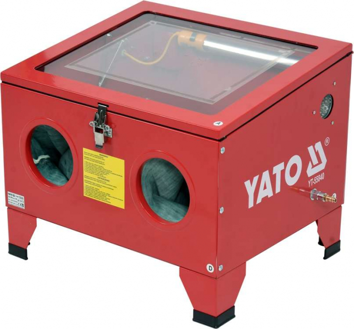Cuva pentru sablare YATO 8.2bar 90L 585x490x490mm [2]