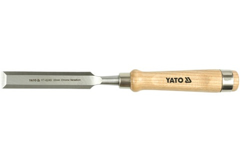 Dalta pentru lemn yato 10 - 35 mm, maner lemn crv