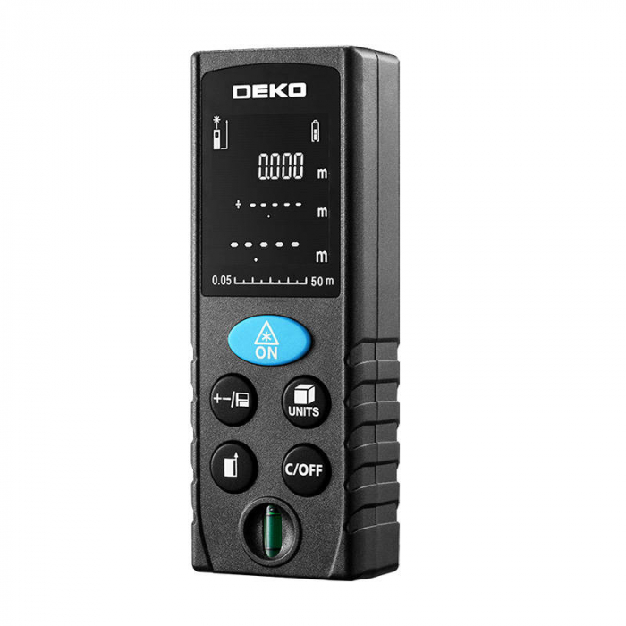 Telemetru laser Deko Tools LRD110 (Raza de actiune 50m) [2]