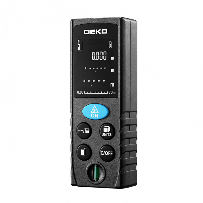 Telemetru laser Deko Tools LRD110 (Raza de actiune 70m) [2]