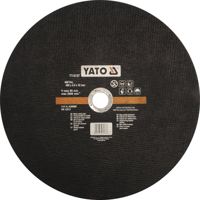 Disc debitare metal YATO 115-125-180-230-350-400 mm