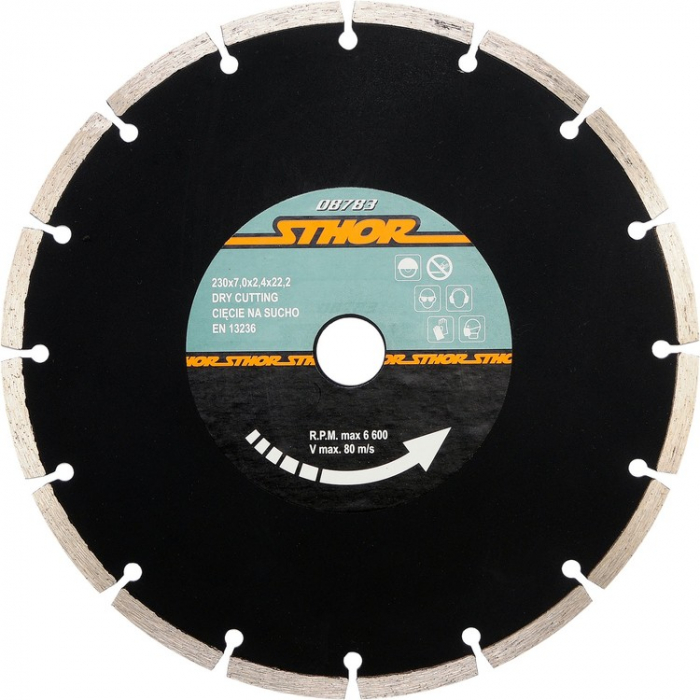 DISC DIAMANTAT SEGMENTAT 230X2.4MM H7 STHOR [2]