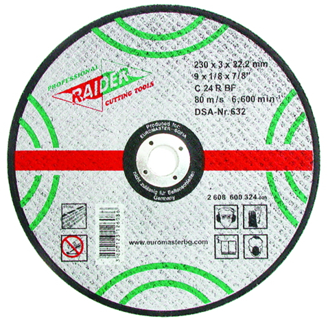 Disc taieri piatra 180х3.2х22.2mm raider