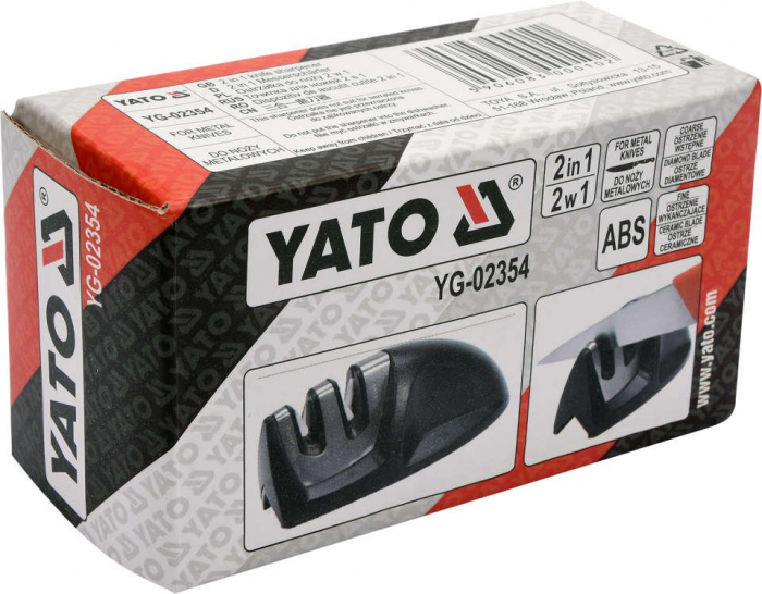 Dispozitiv ascutit cutite YATO compact 2 in 1 [3]