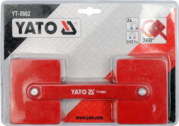 Dispozitiv pentru sudura YATO, reglabil, magnetic, 360° [2]