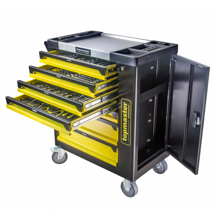Dulap pt scule 7 sertare echipat 182 piese TMP Top Master Pro [3]