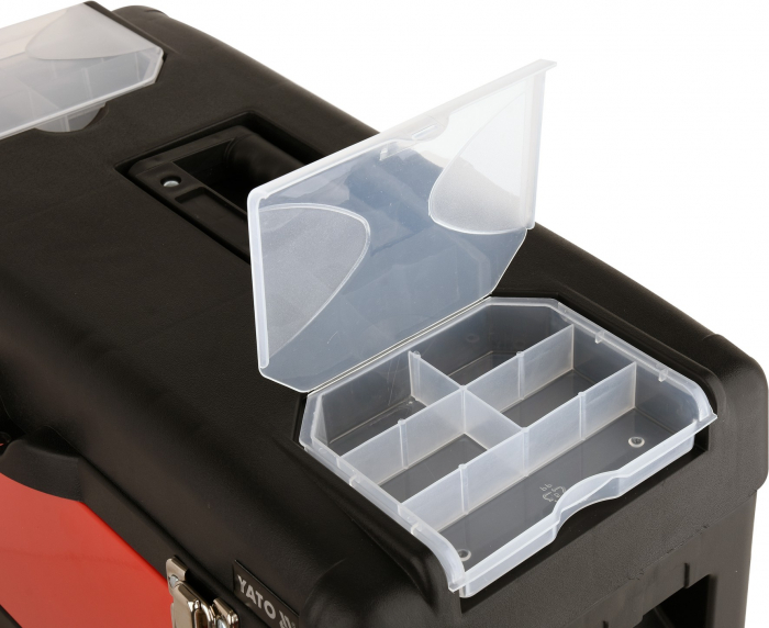 Troler scule profesional YATO echipat, 3 compartimente, 78 scule [10]