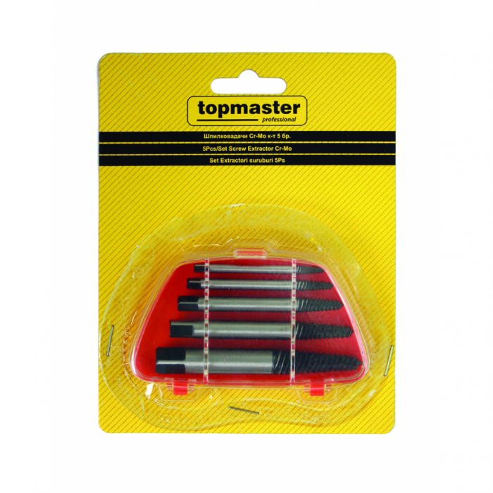 Extractoare suruburi set 5pcs CR-MO TMP Top Master Pro [2]