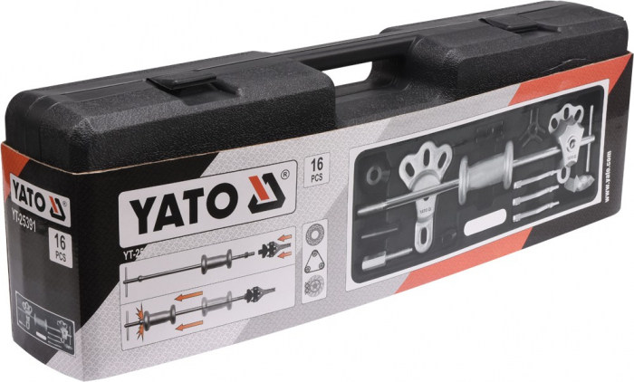 Set extractoare culisante bucse & rulmenti YATO 16buc [3]