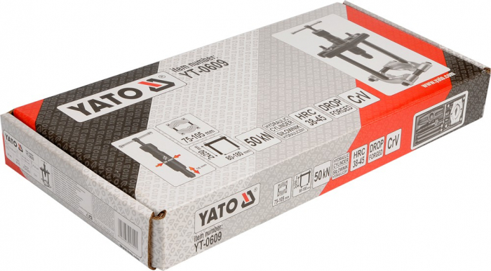 Separator si extractor cu cilindru hidraulic YATO pentru servomotor CrV 5T [2]