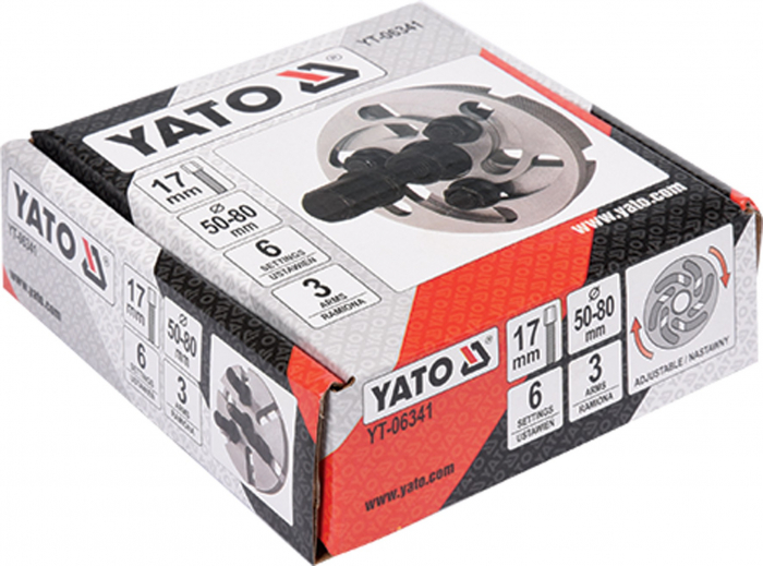 Extractor universal roata distributie YATO 50-80mm [3]