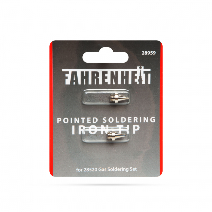 Fahrenheit - Vârf pentru ciocanul de lipit cod 28520 - model ascuţit - 2 buc./blister [2]
